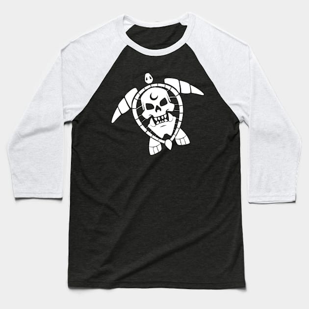 Jolly Roger of the Barnacle! Baseball T-Shirt by Professor Lambeo Rolophus